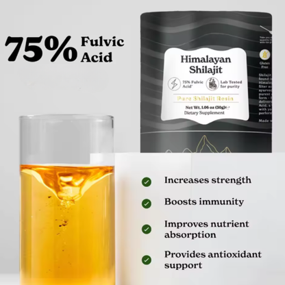 Himalayan Shilajit Pure Resin – Natural Mineral Supplement