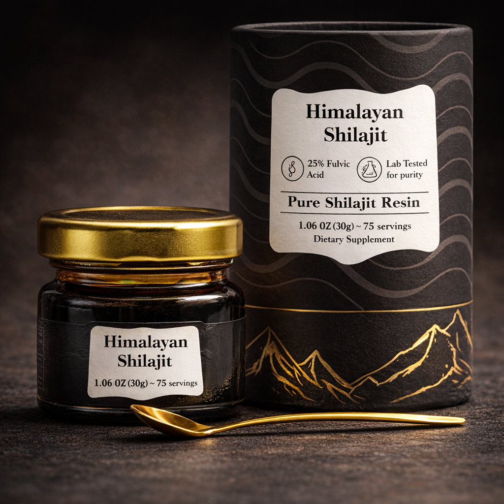 Himalayan Shilajit Pure Resin – Natural Mineral Supplement